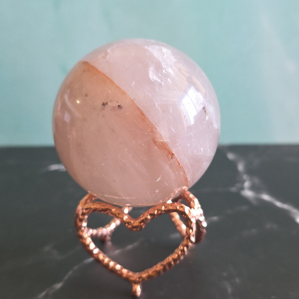 Ferruginous Quartz sphere